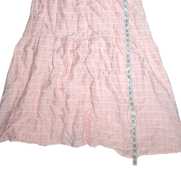 Tularosa Julianna Maxi Dress In Blush Pink Stripe Size M - Picture 7 of 10